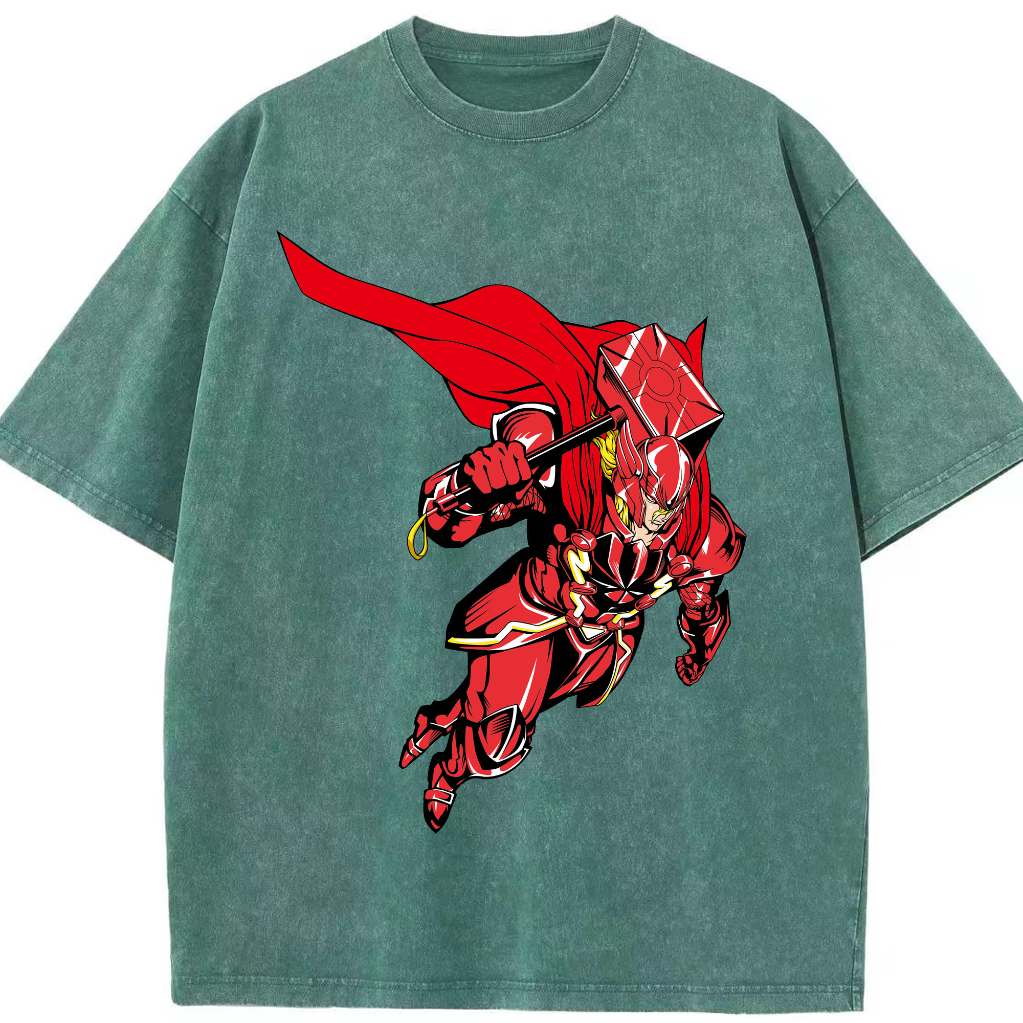 （画像用） アベンジャーズ The Avengers 綿100% ヴィンテージ風 半袖Tシャツ（フロントプリント）